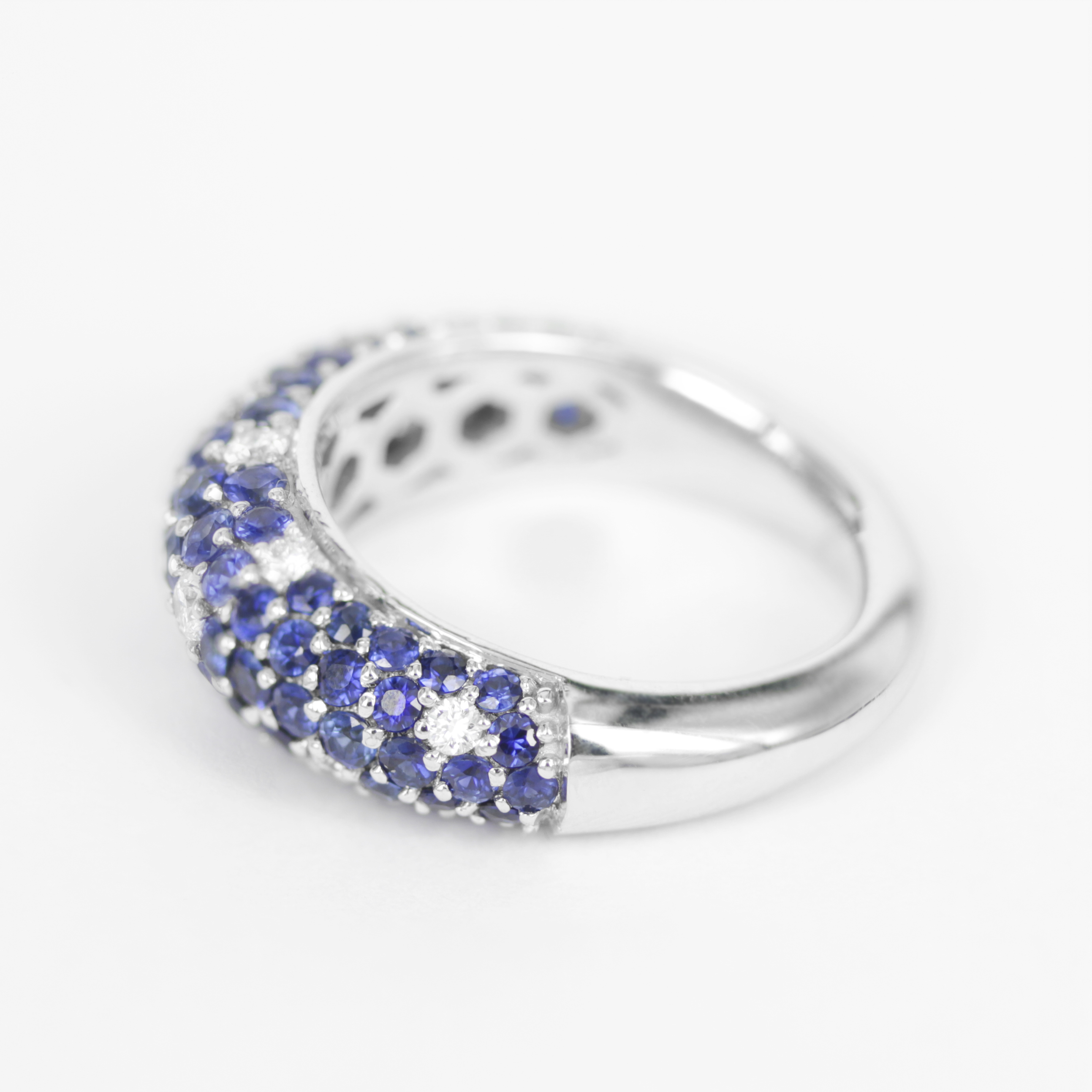 Anello zaffiri 