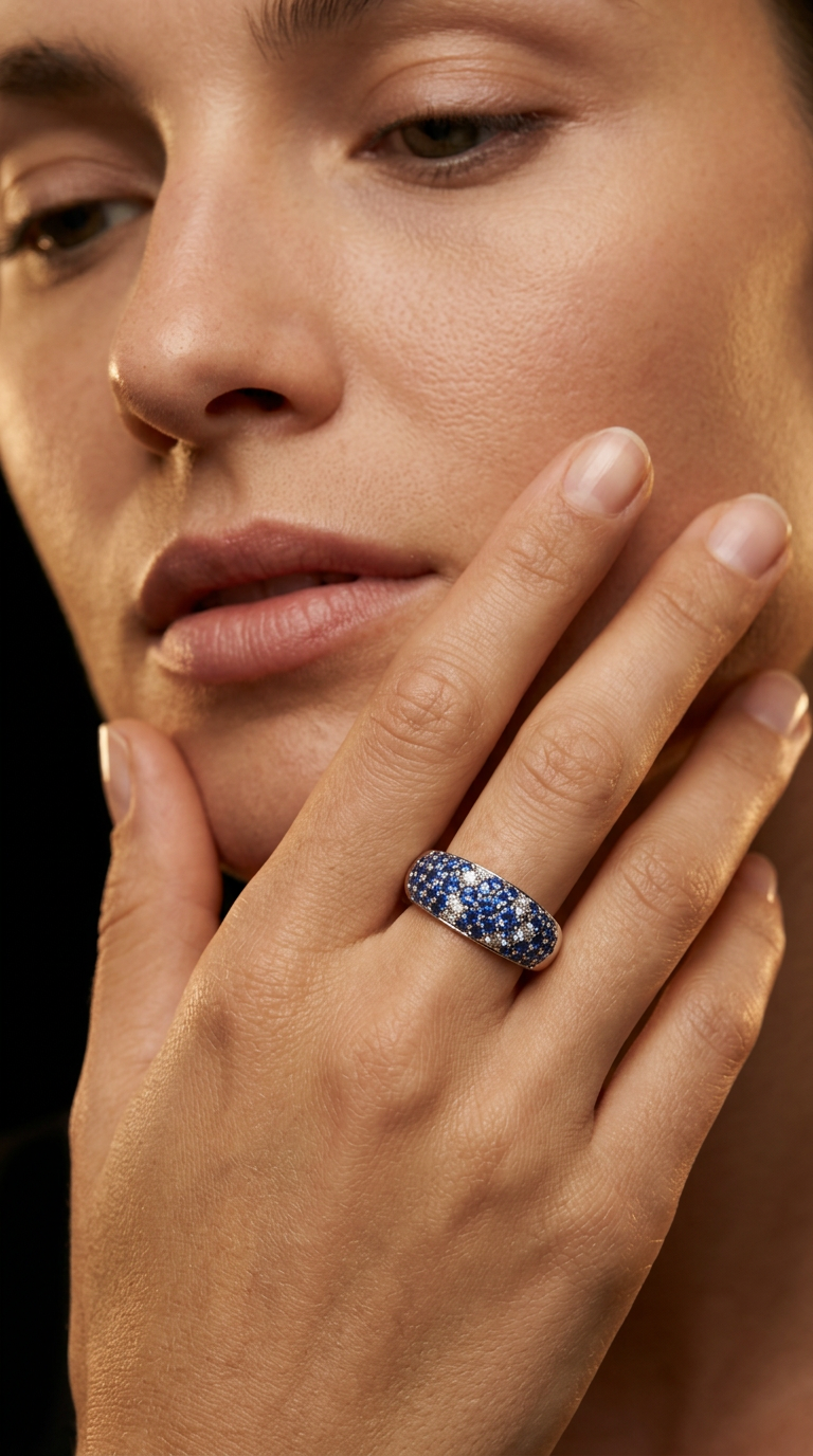 anello zaffiri